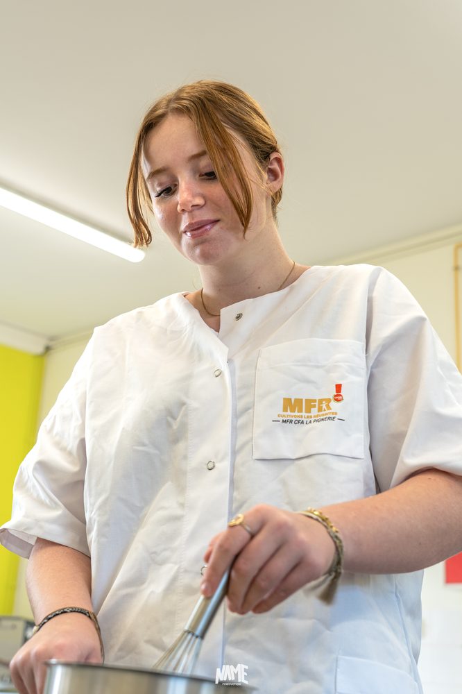 Apprentie cuisinière MFR