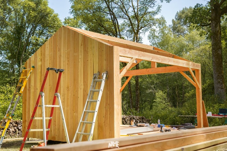 Charpente bois construction