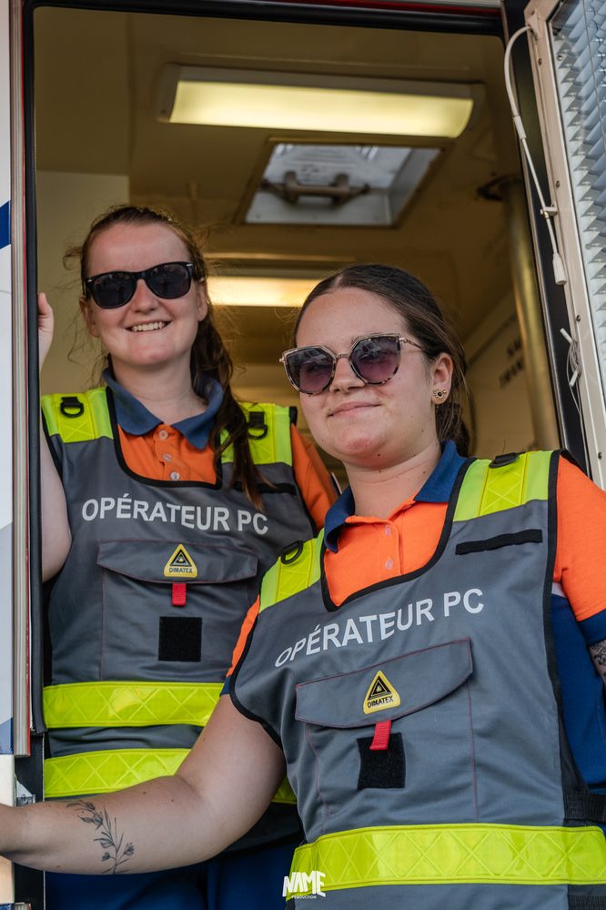 Deux opératrices PC ambulance